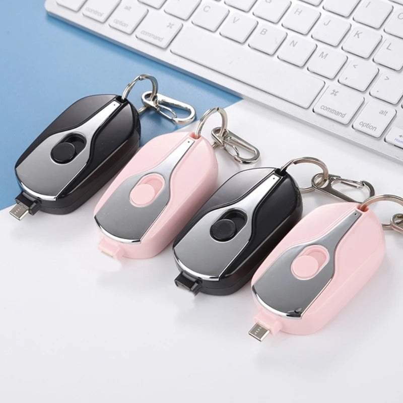 Mini Emergency Charge Housing with Type-C Port and Keychain